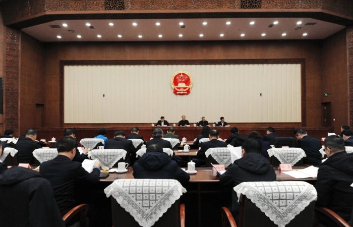 代表团负责人、随团工作人员负责人和大会工作机构负责人会议召开